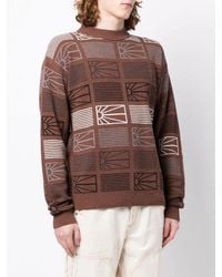 Rassvet (PACCBET) - Intarsia-Knit Ribbed-Trim Jumper - Lyst