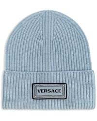 Versace - Logo-Patch Beanie - Lyst