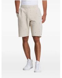 Champion - Bermudas Reverse Weave Con Motivo De Salpicadura De Pintura - Lyst