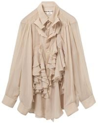 Comme des Garçons - Ruffled Blouse - Lyst