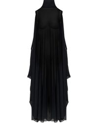 MM6 by Maison Margiela - Semi Sheer Maxi Dress - Lyst