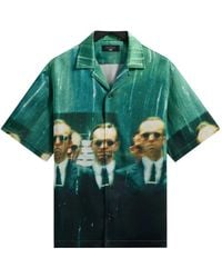 Kith - X The Matrix Camp-Collar Shirt - Lyst