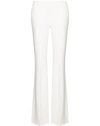 Alexander McQueen - Mid-rise Flared Trousers - Lyst
