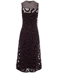 smocked v neck midi dress Keira Smocked Midi Dress Natural / M
