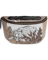 Inoui Edition - Animal-Print Top-Handle Cross Body Bag - Lyst
