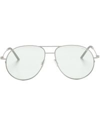 Moncler - Pilot-Frame Sunglasses - Lyst