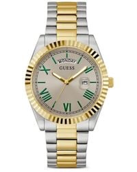 Guess - Two-Tone 42Mm Watch - Lyst