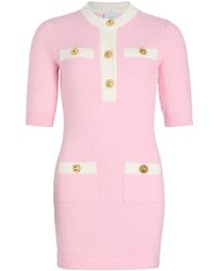 Patou - ワッフルニット ミニドレス - Lyst