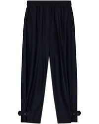 Giorgio Armani - Pleat-Detail Tailored Trousers - Lyst