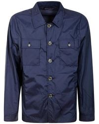 ONTHEBUND - Button-Fastening Flap-Pocket Jacket - Lyst