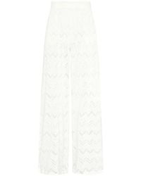 Vilebrequin - Line Chevron-Knit Wide-Leg Trousers - Lyst