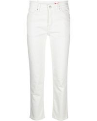 Zadig & Voltaire - Cropped-Jeans mit hohem Bund - Lyst