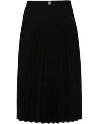 Givenchy - Midi-Plooirok - Lyst