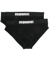 DSquared² - Pack De Dos Calzoncillos Con Logo - Lyst