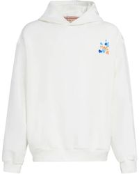 Marni - Logo-print Cotton Hoodie - Lyst