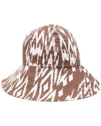 Eres - Bobby Abstract-print Bucket Hat - Lyst