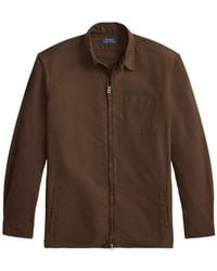 Polo Ralph Lauren - Zip-Up Long-Sleeve Shirt Jacket - Lyst