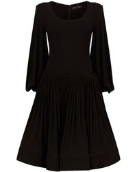 Proenza Schouler - Kleid mit U-Ausschnitt - Lyst