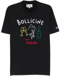 MC2 Saint Barth - Arnott Embroidered T-Shirt - Lyst