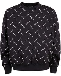 Bally - Logo-print Crew-neck Sweatshirt - Lyst