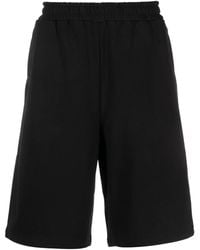 44 Label Group - Logo-Print Cotton Track Shorts - Lyst