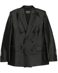 Dondup - Peak-Lapel Double-Breasted Blazer - Lyst