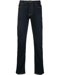 Emporio Armani - Classic Dark Jeans - Lyst