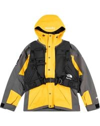 Supreme X The North Face Rtg Vest-detail Jacket in Black for Men | Lyst