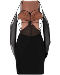 Nensi Dojaka - Cut-out Mini Dress - Lyst