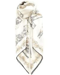 Ferragamo - Eden Floral-Print Scarf - Lyst