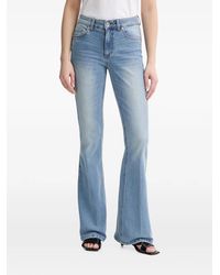 Liu Jo - High-Rise Bootcut Jeans - Lyst