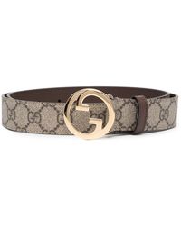 Gucci - Blondie Monogram Belt - Lyst