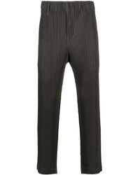 Homme Plissé Issey Miyake - Pleated Straight-leg Trousers - Lyst