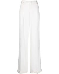 Ralph Lauren - Wide-Leg Tailored Trousers - Lyst