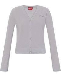 DIESEL - M-Alima Buttoned Cardigan - Lyst