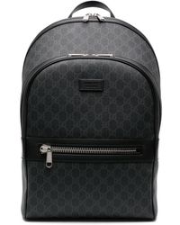 Gucci - GG Supreme Canvas Backpack - Lyst