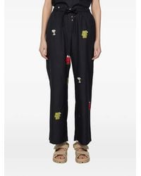 Soulland - Broek Met Trekkoordtaille - Lyst