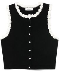 Sandro - フローラル トップ - Lyst