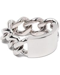 Tom Wood - Large Id Chain-Link Ring - Lyst