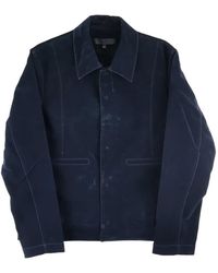 Omar Afridi - Francis Flocked Denim Jacket - Lyst