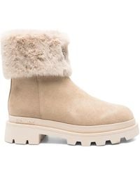 Blauer - Kimmel 10 Faux-Fur Suede Boots - Lyst