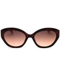 GUESS EYEWEAR - Lunettes De Soleil À Monture Ovale - Lyst