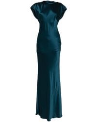 Michelle Mason - Backless Silk Gown - Lyst