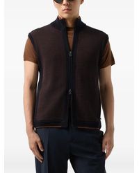 Bogner - Enzo Two-Tone Knitted Cardigan - Lyst
