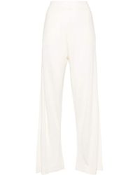 Allude - Straight Broek - Lyst