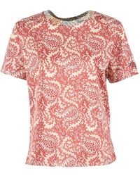 Weekend by Maxmara - Patterned T-Shirt - Lyst