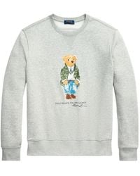 Polo Ralph Lauren - Polo Bear Graphic-Print Sweatshirt - Lyst