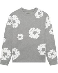 DENIM TEARS - Langarmshirt Mit Kranz - Lyst