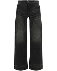 Fax Copy Express - Dirty-Wash Straight-Leg Jeans - Lyst