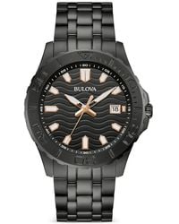 Bulova - Classic Wave-Dial 42Mm Watch - Lyst